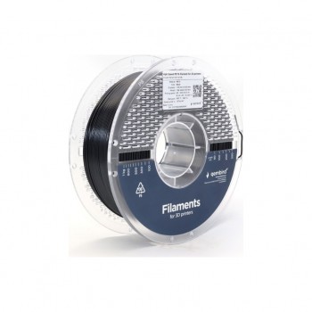 Пластик для 3D-принтера Gembird PETG High Speed, 1.75 мм, 1 кг, black (3DP-PETG1.75HY-01-BK)