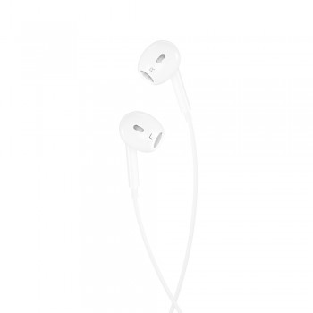 Гарнітура XO EP43 In-ear Earphone White (6920680879175)