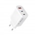 Зарядний пристрій XO L117 (2USB-С, 1USB, 3А) PD, QC 3.0 White (L117-CC.white)