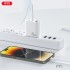 Зарядний пристрій XO L117 (2USB-С, 1USB, 3А) PD, QC 3.0 White (L117-CC.white)