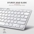 Клавіатура бездротова Trust Bluetooth Basics White (25486)