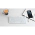 Клавіатура бездротова Trust Bluetooth Basics White (25486)