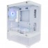 Корпус 1stPlayer Mi2-A-WH-2F7R-W-1F7-W White без БЖ
