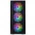 Корпус 1stPlayer X5-BK-4F1 Black без БЖ