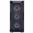 Корпус 1stPlayer X6-BK-4F1 Black без БЖ