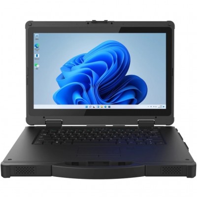 Ноутбук Захищений ноутбук AGN x14A 14"FHD LCD /i5-1235U/ 16G+512SSD/IP65 MIL-STD-810H Black (AGN_x14A_i5_12Th_16_512)