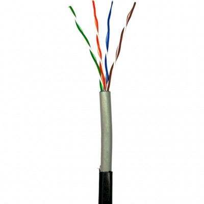 Кабель UTP 305м GEAR cat.5e, CCA, 4*2*0,51, PVC+PE, outdoor (GEC-UTPCCAOUT051305)