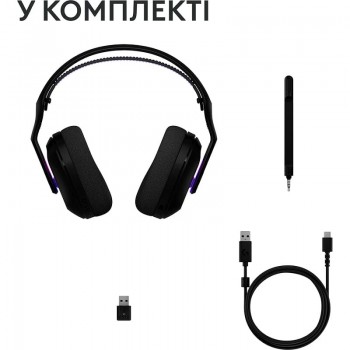 Гарнитура Logitech G522 LightSpeed Wireless Gaming Headset Black (981-001544)