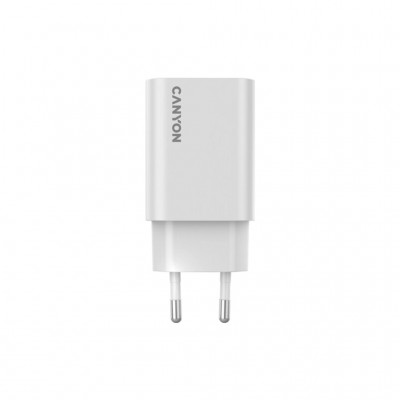 Зарядний пристрій Canyon 30CL OnCharge USB-C PD30W White (CNE-CHA30CLW)