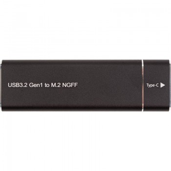 Зовнішня кишеня PowerPlant для SSD M.2 SATA USB3.2 (HC380305)