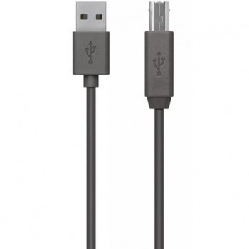 Кабель для принтера USB 2.0 AM/BM 3.0m Belkin (F3U154bt3M)