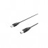 Кабель для принтера USB 2.0 AM/BM 3.0m black HP (DHC-PT100-3M)