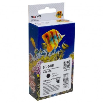 Картридж Canon PGI-5PGBK (0628B024) 500с (IC-5BK) BARVA