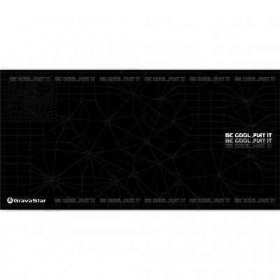 Килимок для мишки GravaStar Gaming Pad XL Black (GSA8_MPD_R_BLK)