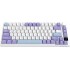 Клавіатура Ajazz AK820 Pro Gift Switch Purple RGB USB/Wireless/Blue (AK820PRO-G-PWB)