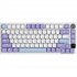 Клавіатура Ajazz AK820 Pro Gift Switch Purple RGB USB/Wireless/Blue (AK820PRO-G-PWB)