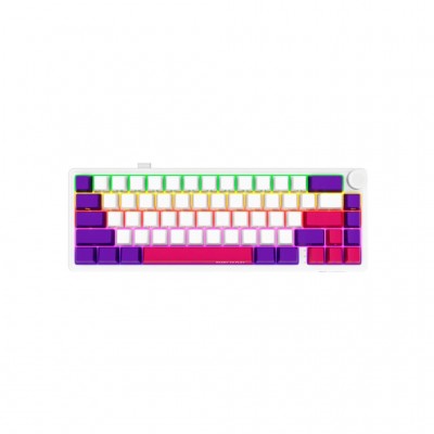 Клавіатура Lorgar KBP70MW Pro RGB Wireless/Bluetooth/USB UA White (LRG-KBP70MW-WH-US)