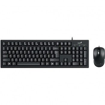 Комплект (клавіатура, миша) Genius KM-100SE USB UA Black (31330009410)