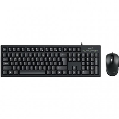 Комплект (клавіатура, миша) Genius KM-100SE USB UA Black (31330009410)