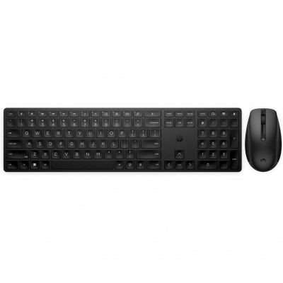 Комплект (клавіатура, миша) HP 650 Wireless UA Black (4R013AA)