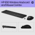 Комплект (клавіатура, миша) HP 650 Wireless UA Black (4R013AA)