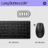 Комплект (клавіатура, миша) HP 650 Wireless UA Black (4R013AA)