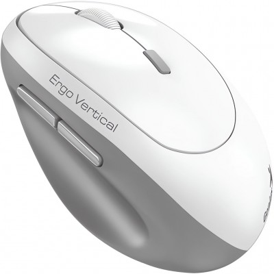 Миша Genius Ergo 8350S AI Silent Wireless White/Grey (31030041401)