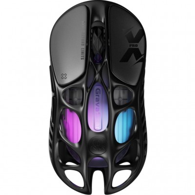 Миша GravaStar Mercury X Pro 8K Wireless/Bluetooth/USB Black (GSXPRO_BLK)