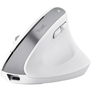 Миша Trust Bayo+ Ergonomic Wireless/Bluetooth White (25399)