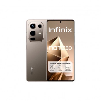 Мобільний телефон Infinix Note 50 8/256Gb Titanium Grey (4894947066382)