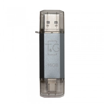 флеш USB 16GB Type-C T&G 009 Star Series Silver (TG009TC-16GSL)