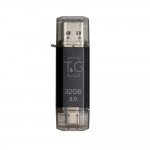 флеш USB 3.0 32GB Type-C T&G 009 Star Series Black (TG009TC-32GBK3)