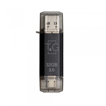 флеш USB 3.0 32GB Type-C T&G 009 Star Series Black (TG009TC-32GBK3)