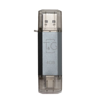 флеш USB 4GB Type-C T&G 009 Star Series Silver (TG009TC-4GSL)