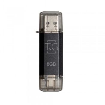 флеш USB 8GB Type-C T&G 009 Star Series Black (TG009TC-8GBK)