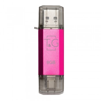 флеш USB 8GB Type-C T&G 009 Star Series Fuchsia (TG009TC-8GFC)