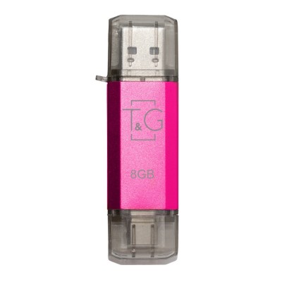 флеш USB 8GB Type-C T&G 009 Star Series Fuchsia (TG009TC-8GFC)