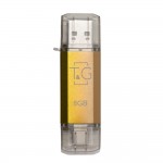 флеш USB 8GB Type-C T&G 009 Star Series Gold (TG009TC-8GGD)