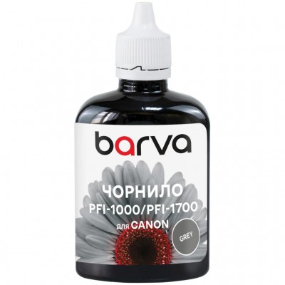 Чорнило Barva Canon PFI-1000/PFI-1700 100ml GY, pigment (C1700-980)