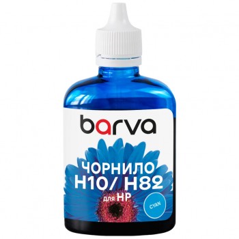 Чорнило Barva HP 10/11/13/82/88 100ml cyan, water-soluble (H10-669)