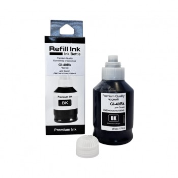 Чорнило Premium Quality Canon GI-40BK 170ml, black, pigmented (70264915)