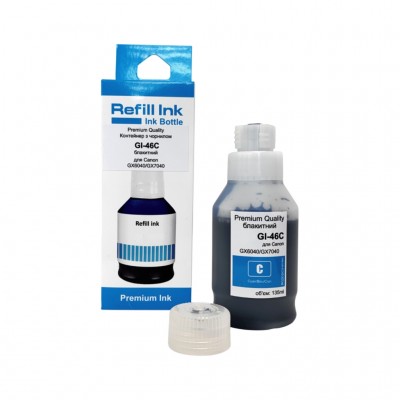 Чорнило Premium Quality Canon GI-46 135мл Cyan (70264933)