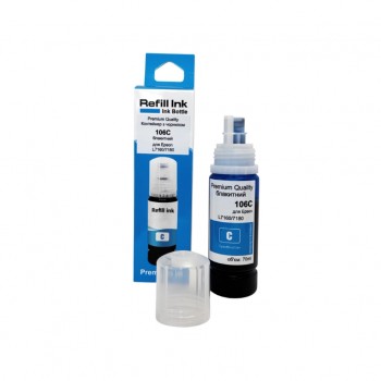 Чорнило Premium Quality Epson 106 70мл Cyan C13T00R240 (70264891)