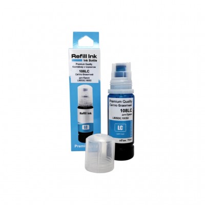 Чорнило Premium Quality Epson 108 70мл Light Cyan (70264903)