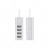 USB-хаб Hoco USB 2.0 to 4xUSB Line machine HB1 Silver (6957531038146)
