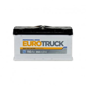 Акумулятор автомобільний EUROTRUCK 6СТ-110АЗ (1) (+/-) (L5) 950А 12V (E)