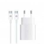 Зарядний пристрій Armorstandart AR-TA800W USB-C 25W White + cable USB-C to USB-C (ARM63804)