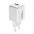 Зарядний пристрій Armorstandart AR371 30W GaN Type-C + USB White (ARM77549)