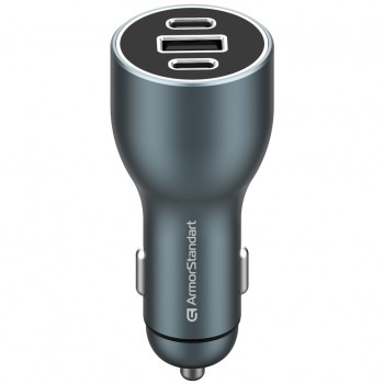 Зарядний пристрій Armorstandart Resolute Power ASPP-21 120W 2xUSB-C, 1xUSB-A (ARM70026)