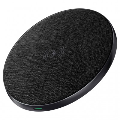 Зарядний пристрій Armorstandart Wireless Charging Resolute Power AWC-47 Round 15W Black (ARM73179)
